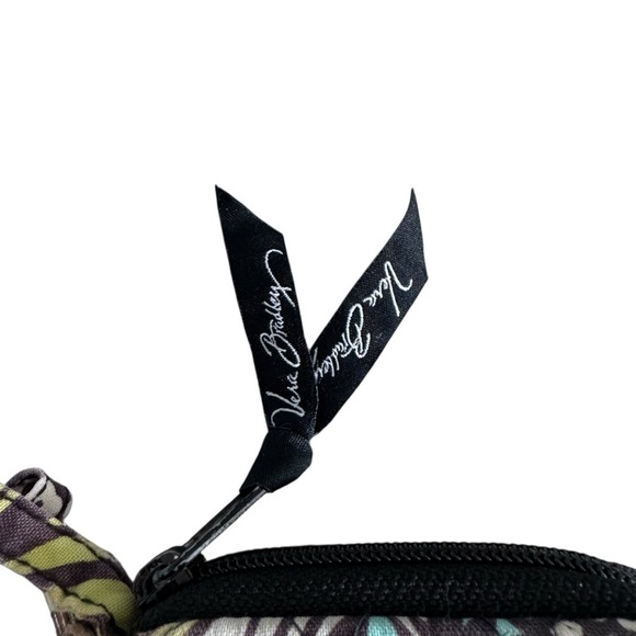 Vera Bradley Teal and Black Patterned Wristlet - Picture 6 of 9